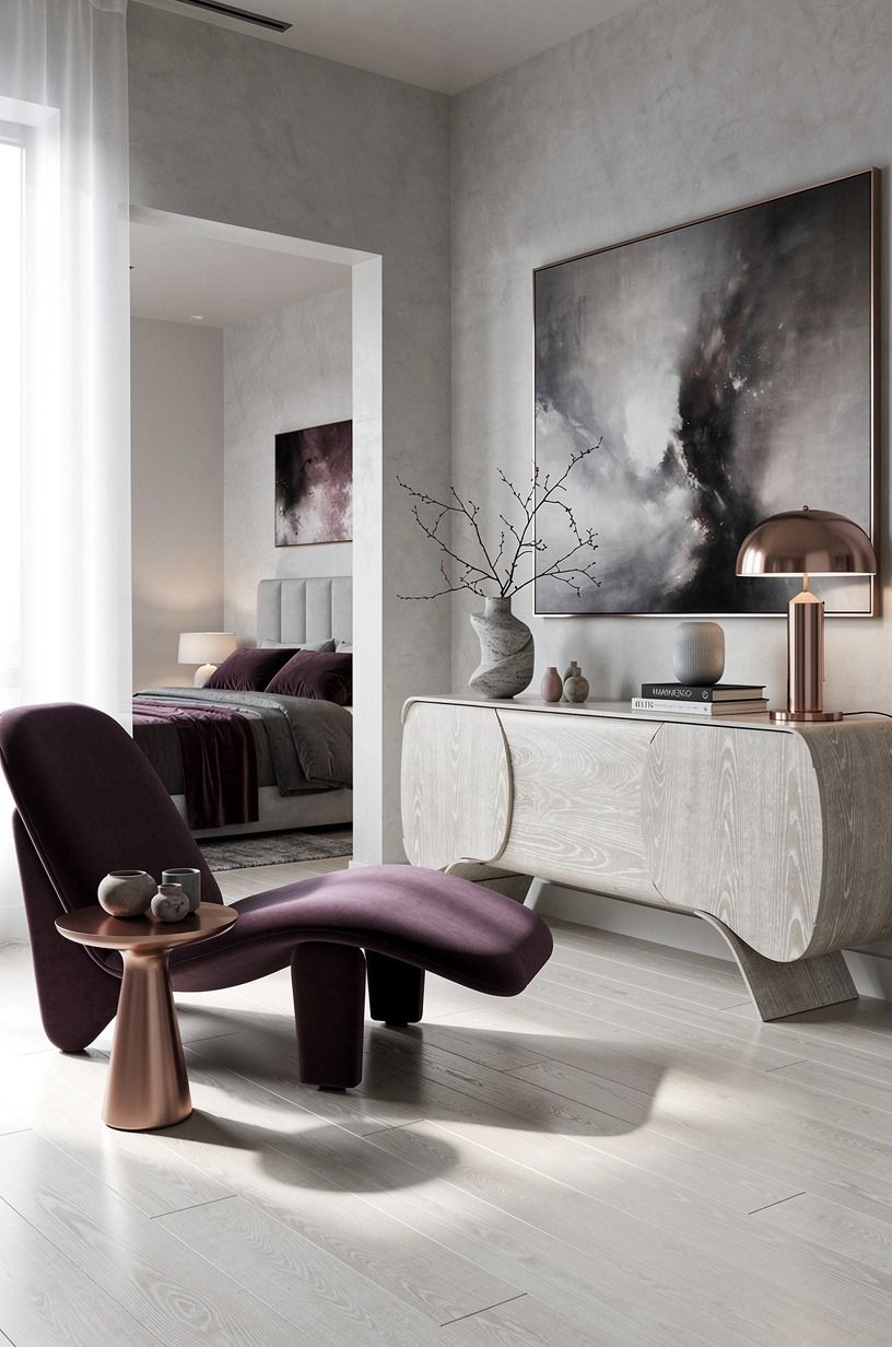 Frame 1920 room decor with low, moody art