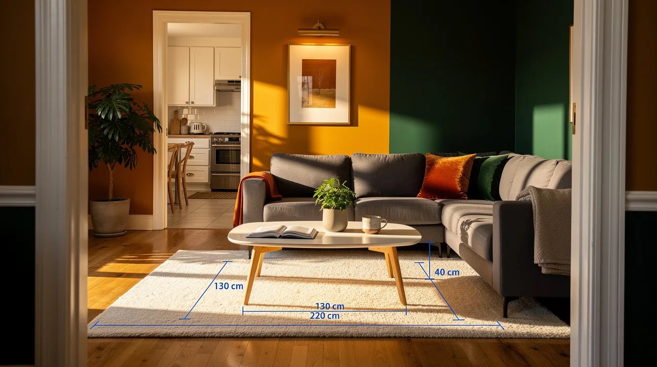14 Coffee Table Sizing Rules for Sofas, Sectionals, and Small Rooms