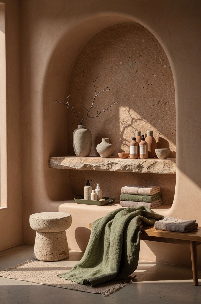 Build the niche like it belongs to the stone