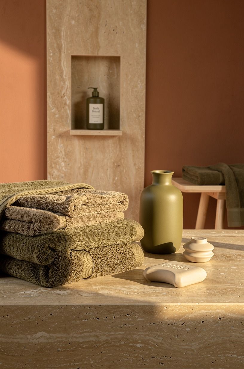 Finish with towels that feel like a real upgrade