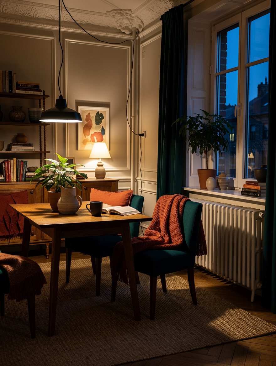 Hang a Plug-In Pendant Over the Table