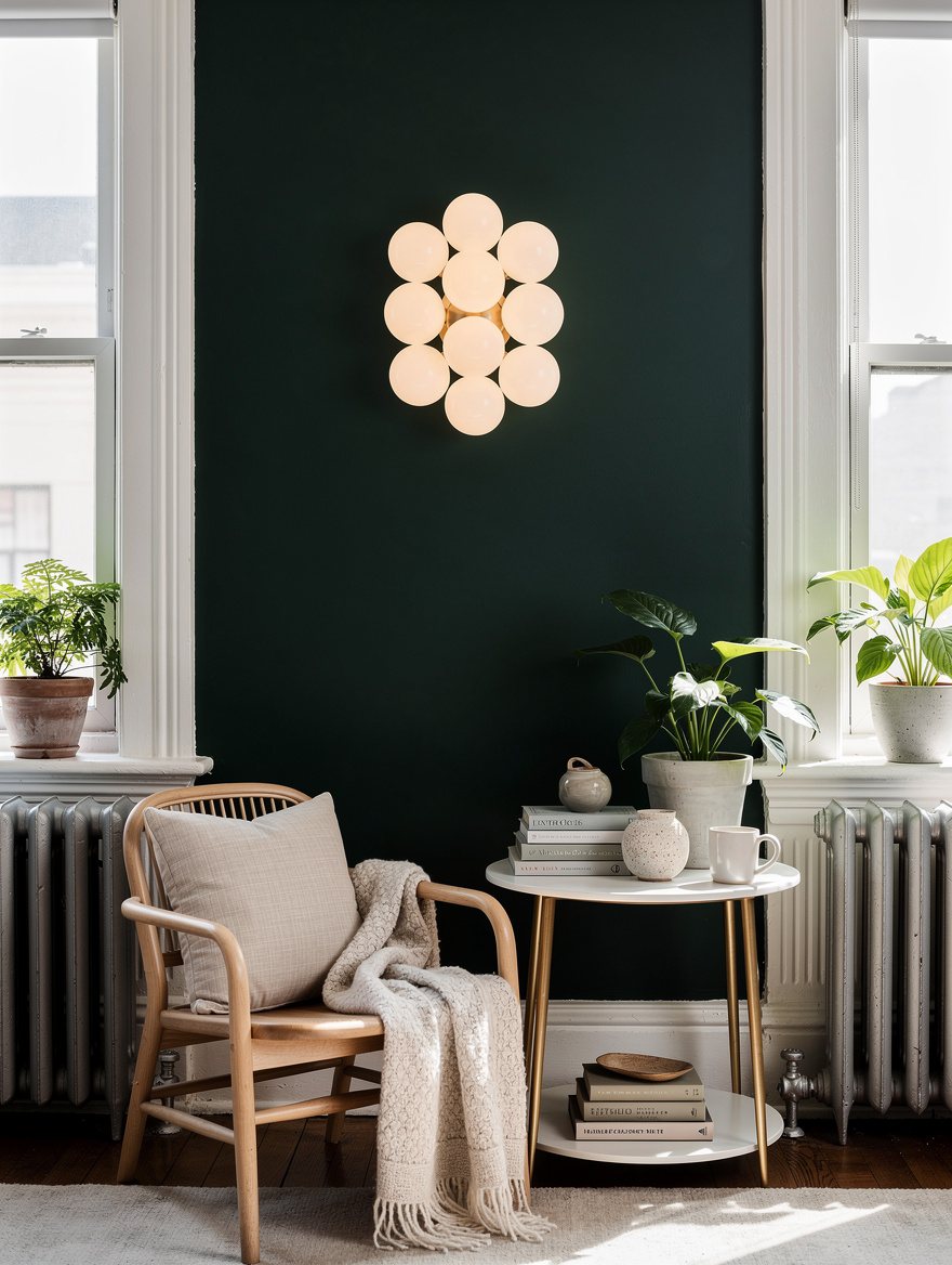 Treat a Bubble Sconce Like Wall Art