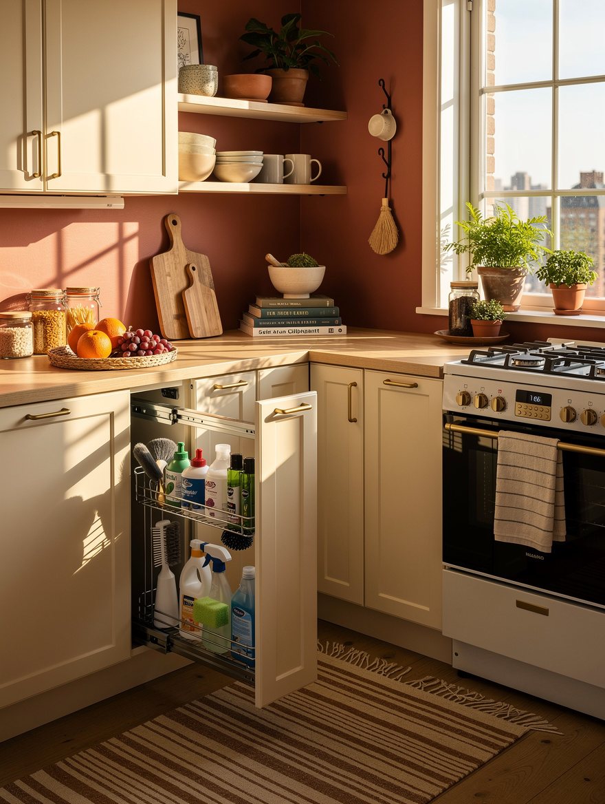 Pull Cleaning Supplies Out With UTRUSTA