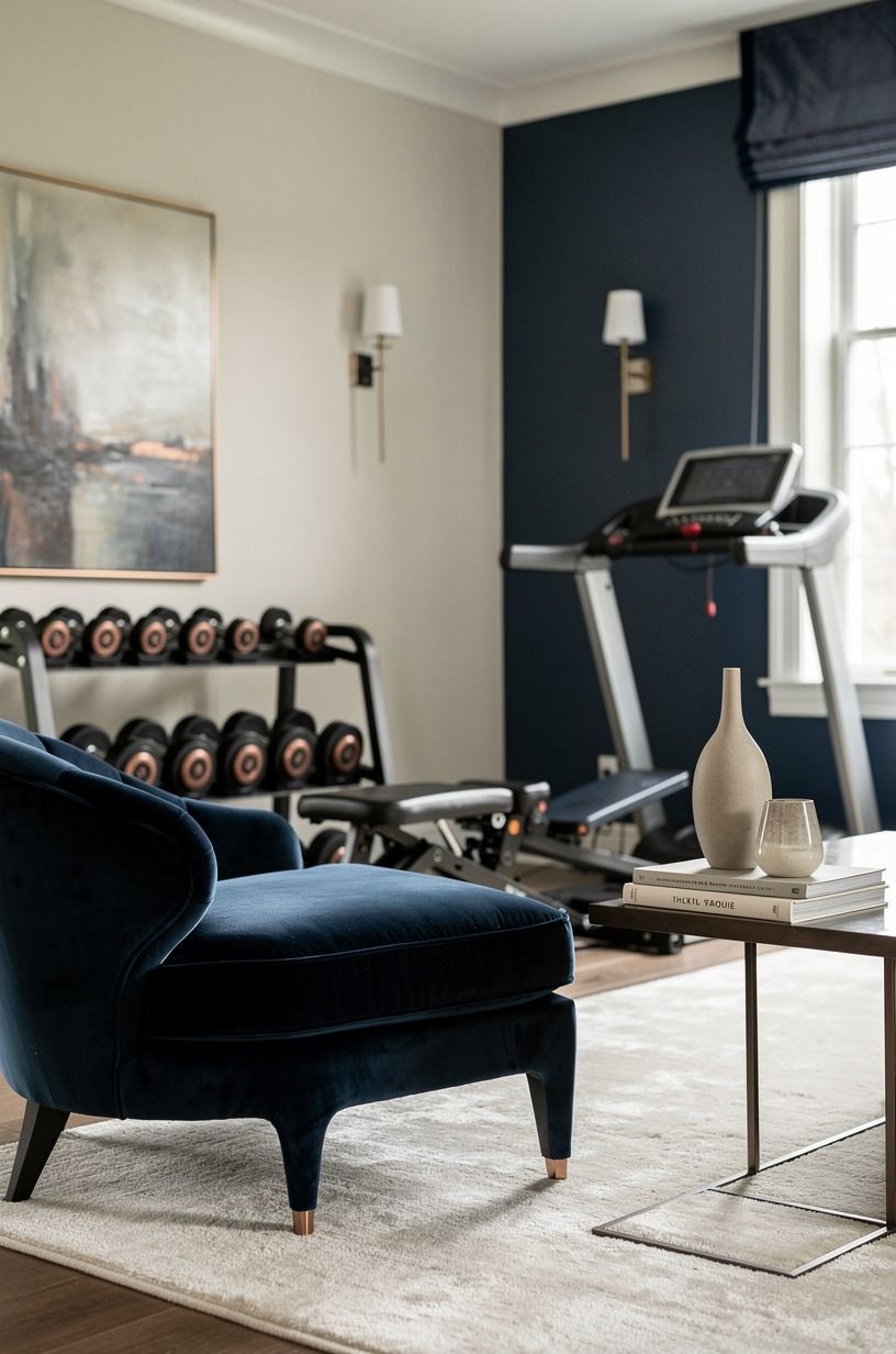 Frame the equipment like it belongs there