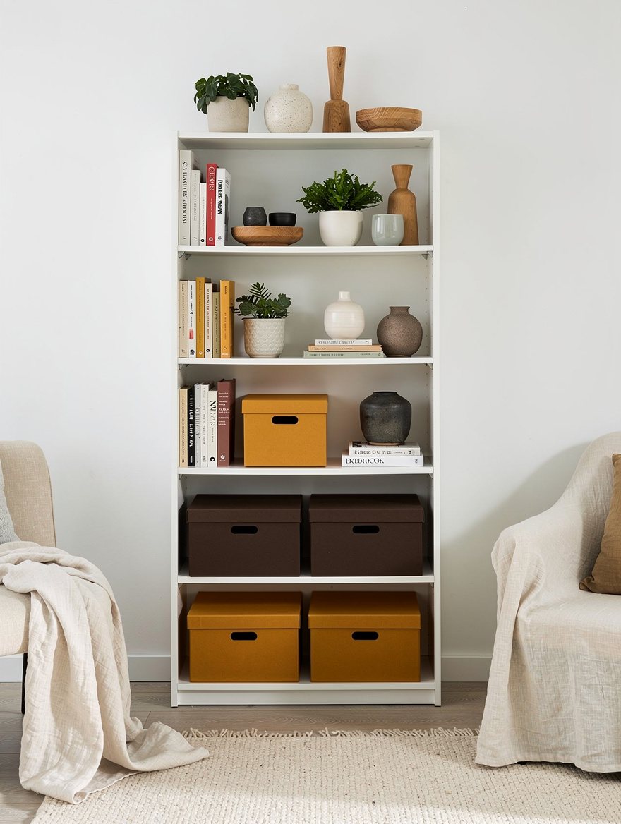 Use Matching Boxes for the Least Attractive Stuff