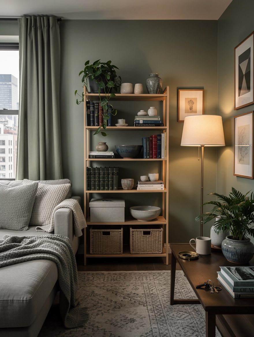 Ground Bottom Shelves With Useful Weight