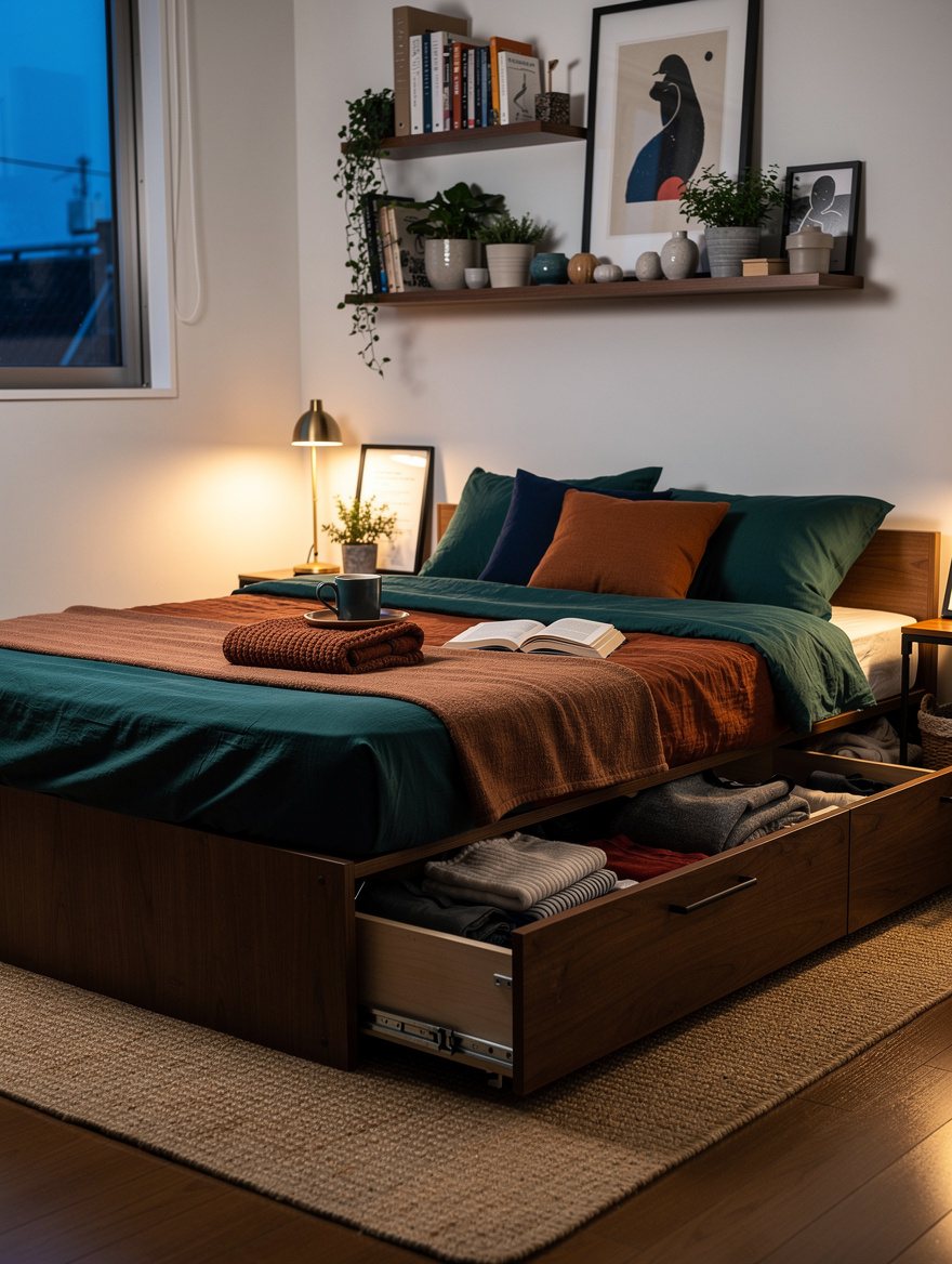Choose a Storage Bed Before a Dresser