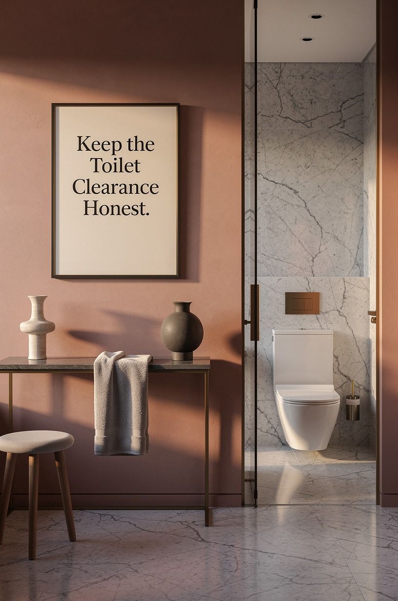 Keep the Toilet Clearance Honest