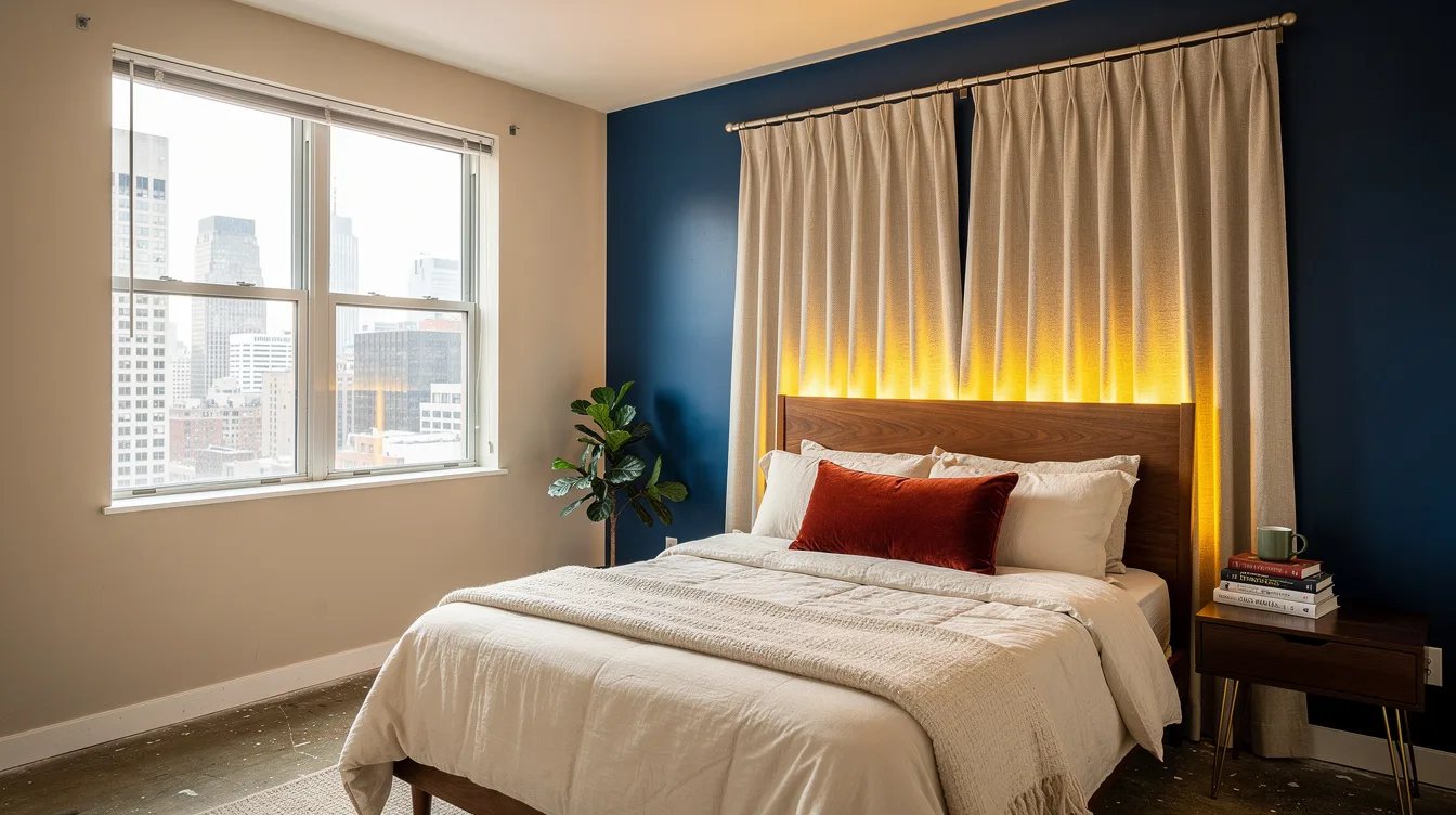 12 Best Renter-Friendly Bedroom Accent Wall Ideas Without Paint