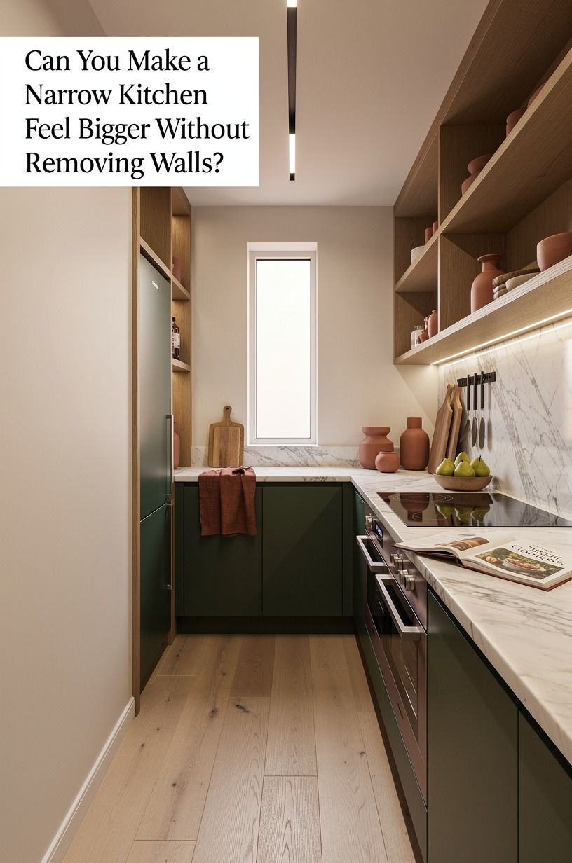 Can You Make a Narrow Kitchen Feel Bigger Without Removing Walls?