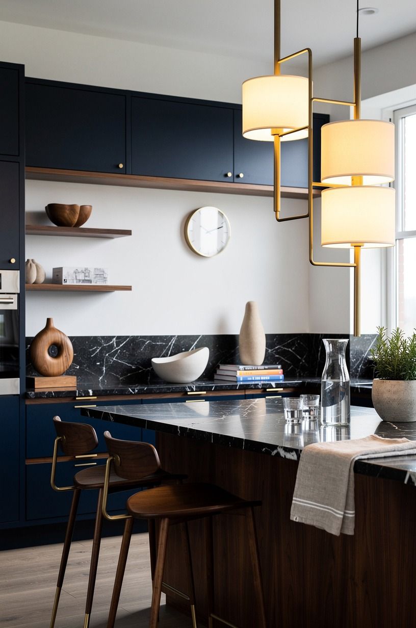 Use the Three-Height Light Stack for Evening Warmth