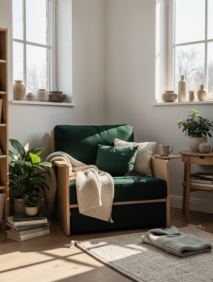 Give Rare Guests a Chair-Sized Bed