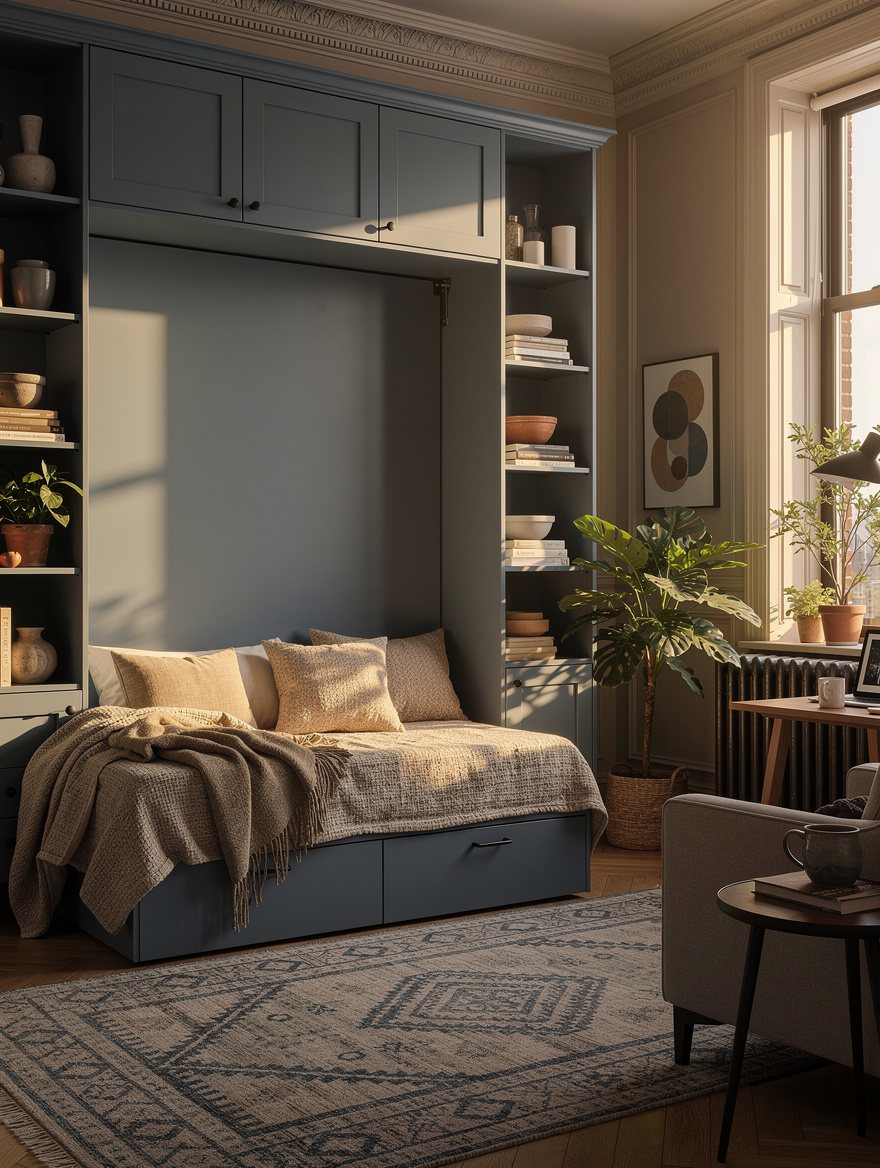 Reserve a Full Wall for a Real Murphy Bed