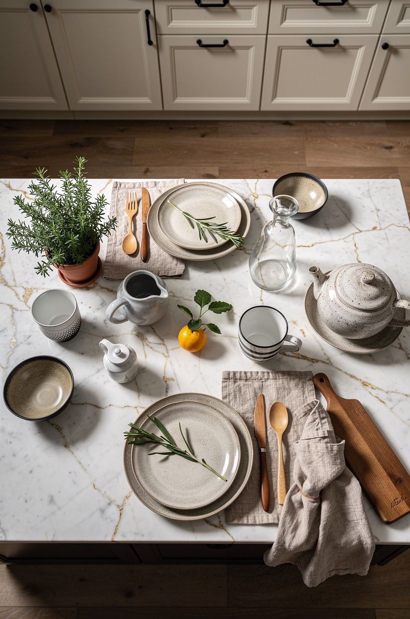 Mix practical ceramics with one living thing
