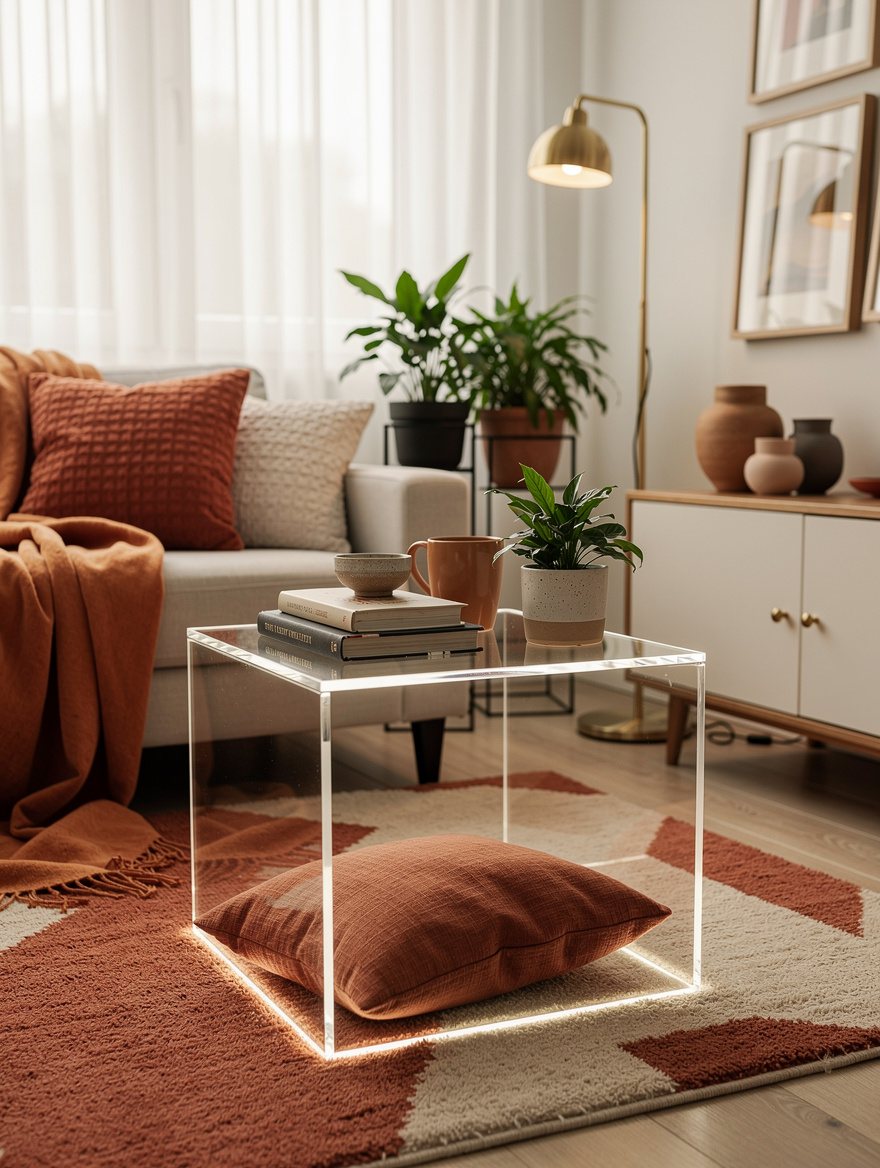 Center One Square Side Table