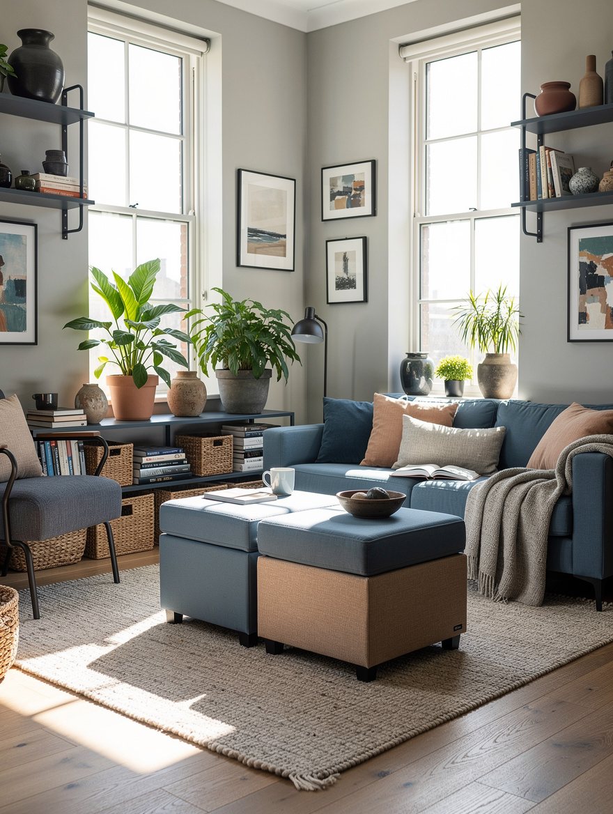 Nest Two Storage Seats Together