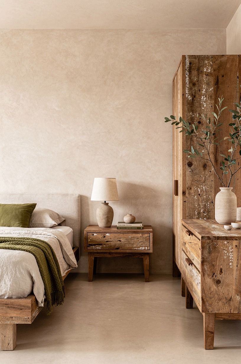 Choose wood furniture over matching sets