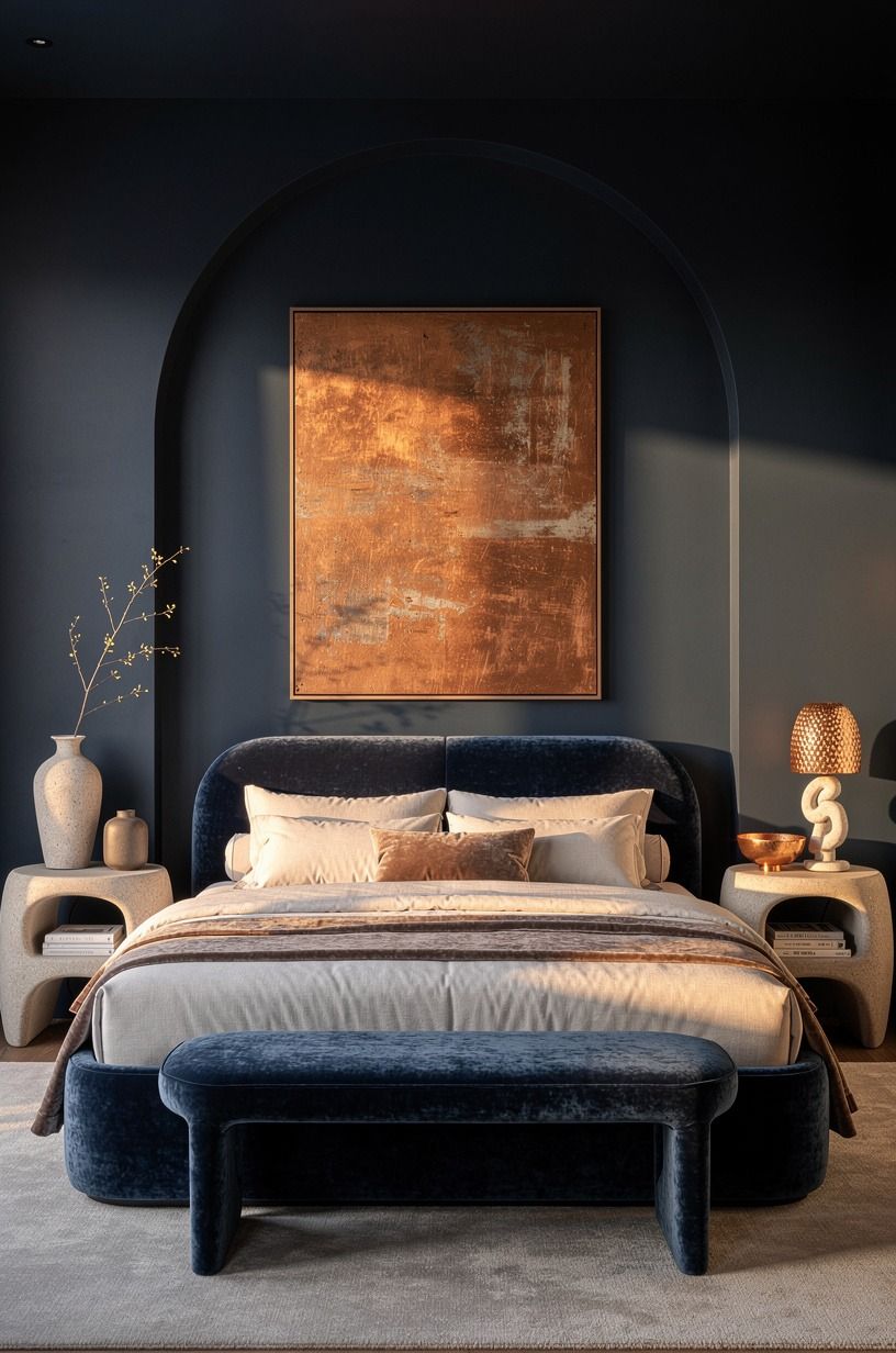 Put art where you’ll see it from bed