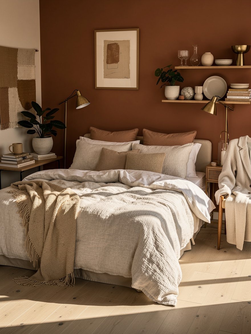 Layer Percale Under Washed Linen