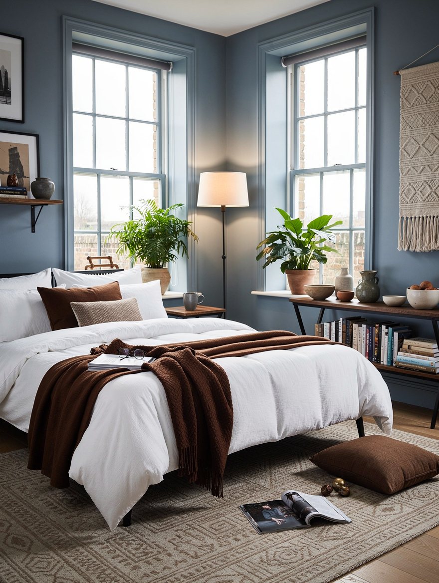 Ground White Bedding With Chocolate