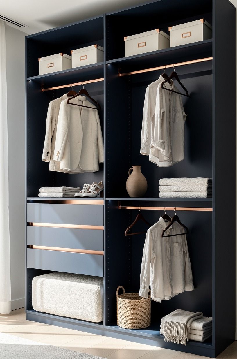 Build the Two-Rod Rhythm for a Sleek Closet