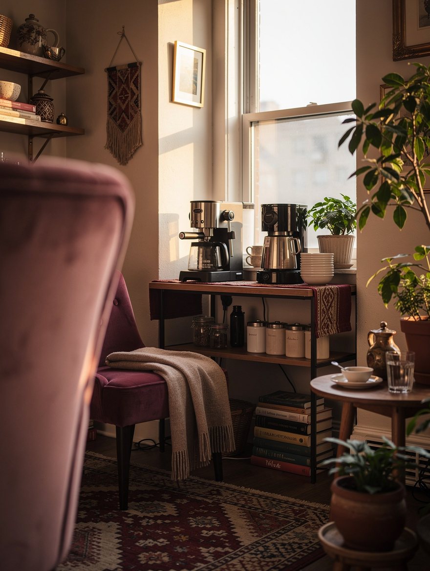 Keep the Coffee Station Narrow