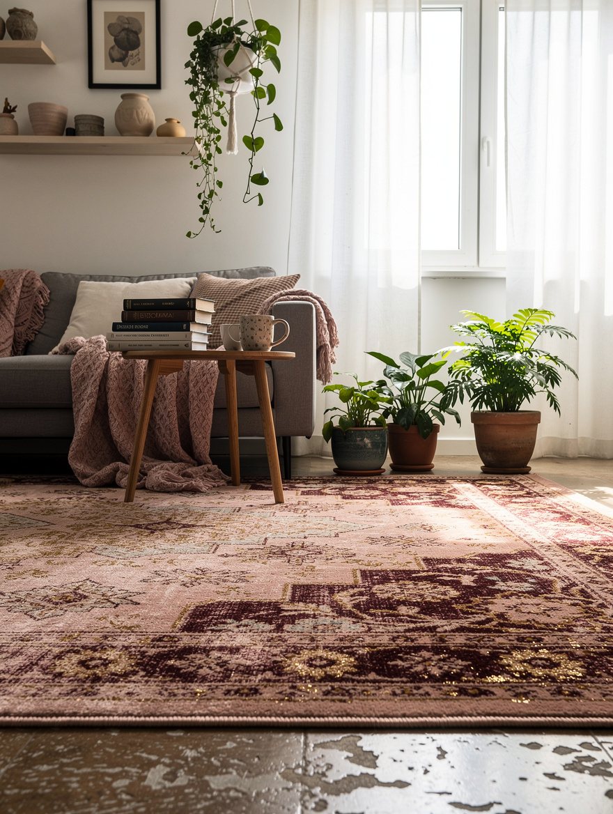 Choose Washable Rugs Over Delicate Cream Wool