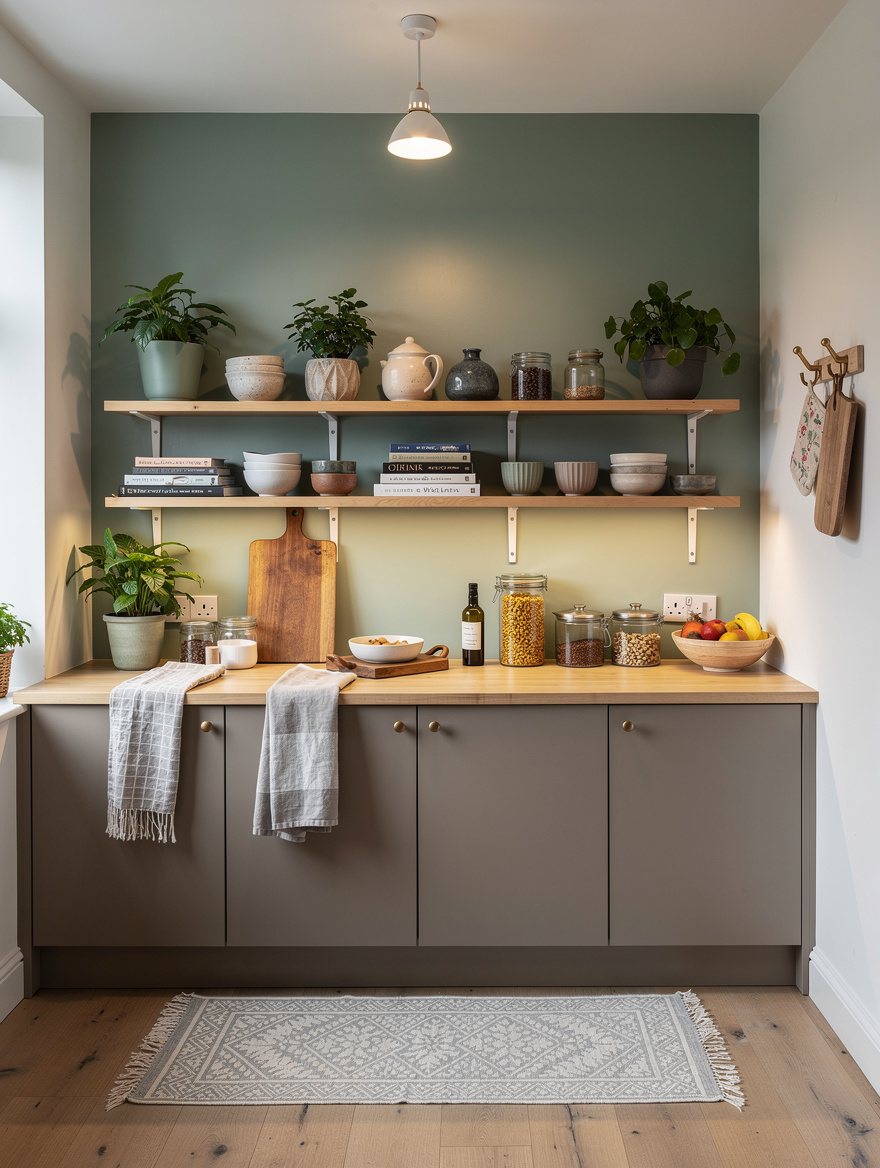 Put Satin on the Main Kitchen Walls
