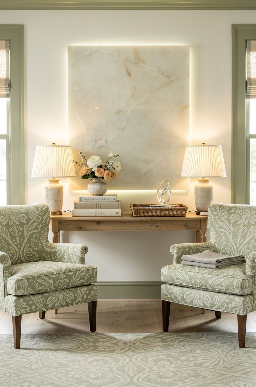 Paint the backdrop with the Soft-White Anchor Rule