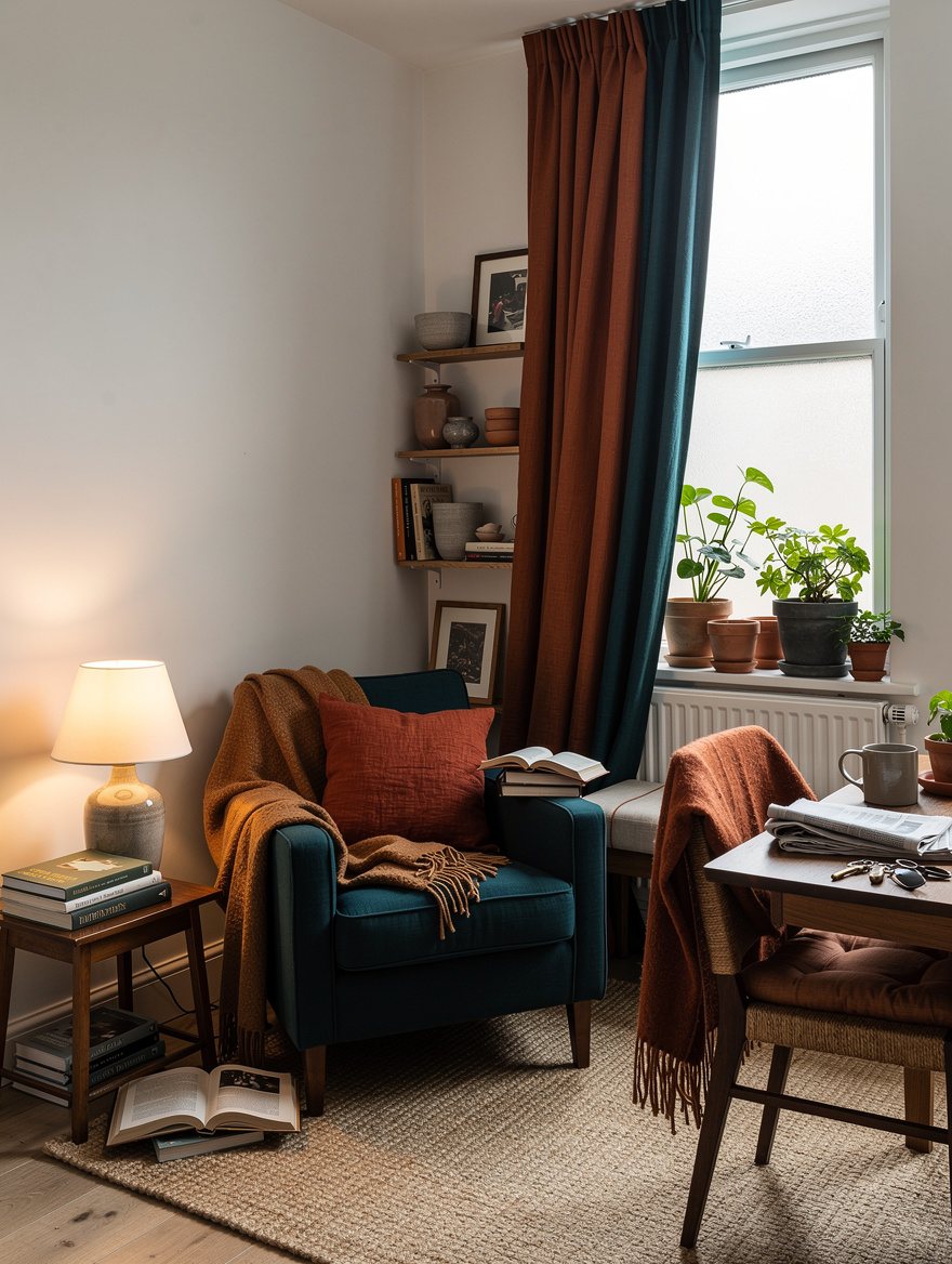 Hang Curtains Close to the Ceiling