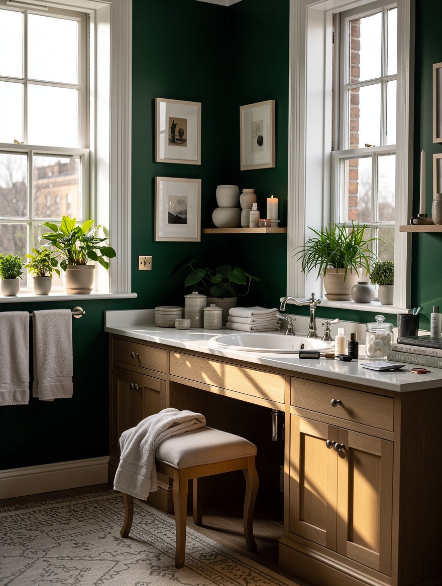 Center the Vanity Wall