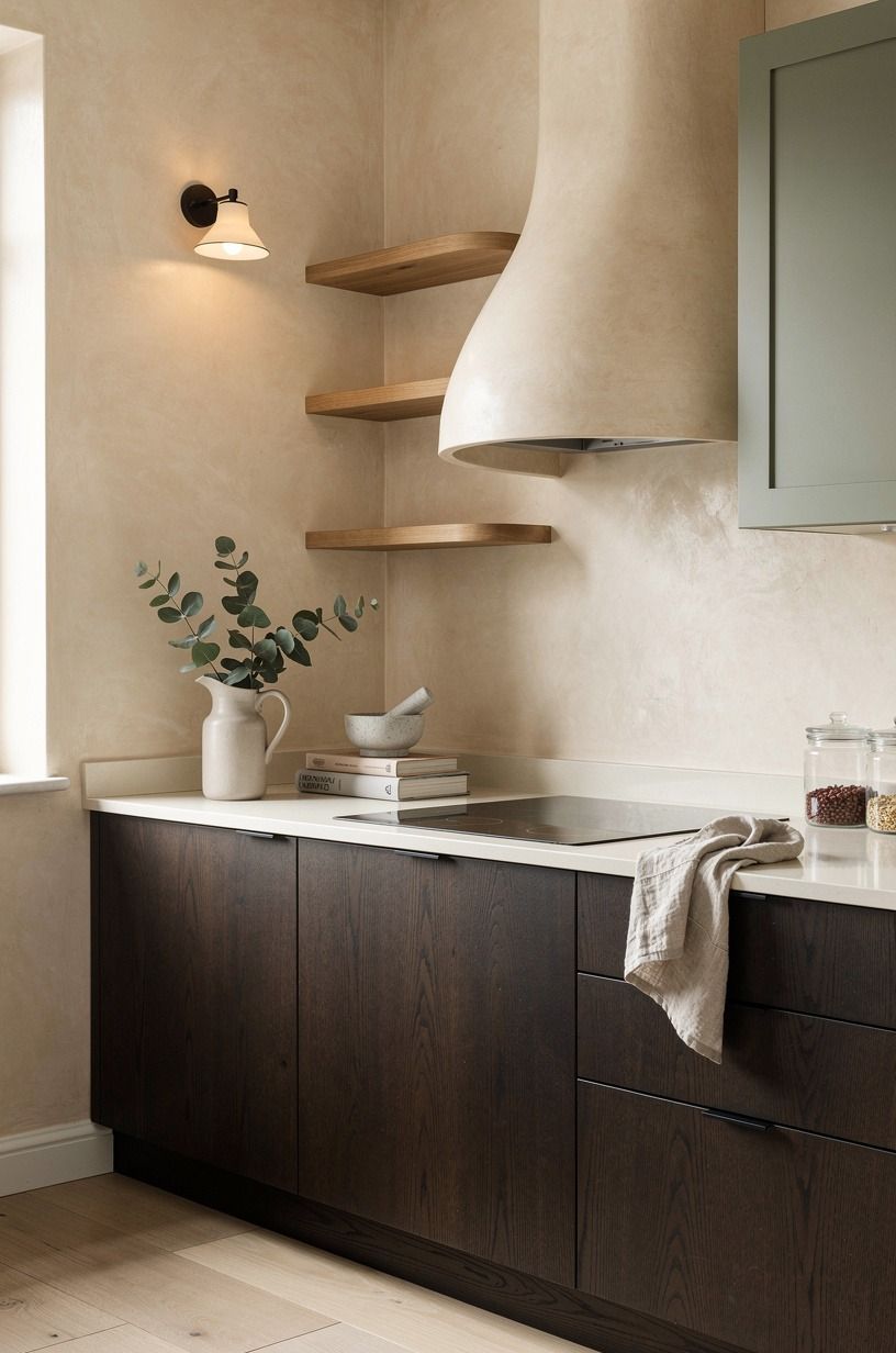 Can dark oak work in a small kitchen?