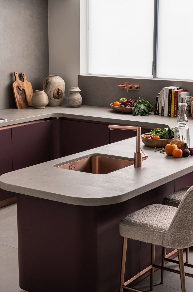 Frame the sink with one honest focal point