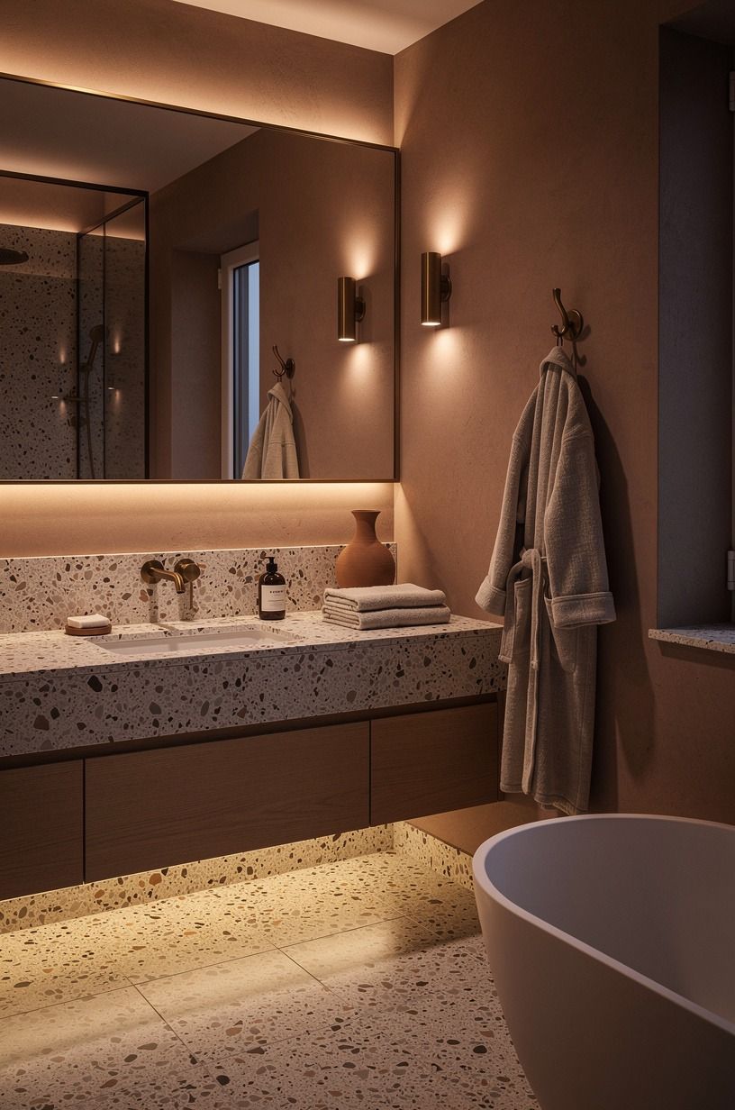 Budget the glow before the plumbing