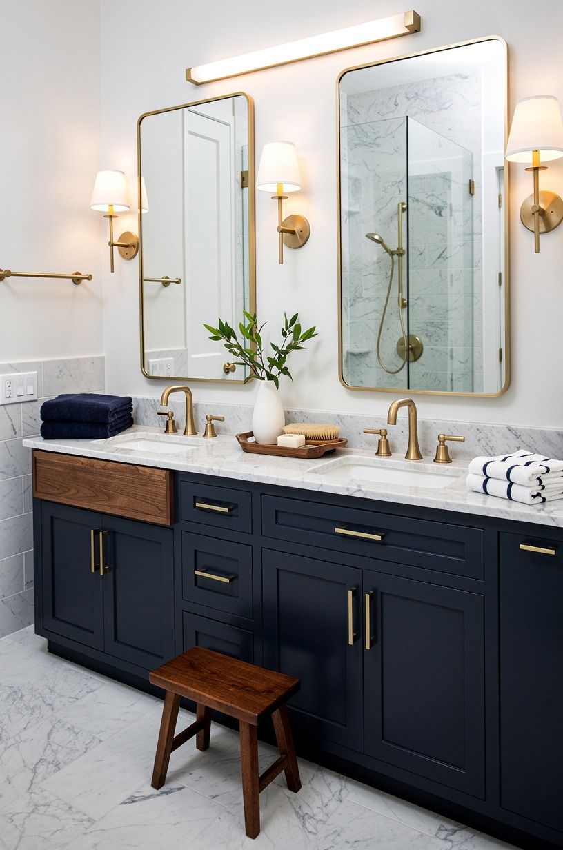 Choose unlacquered brass over polished chrome