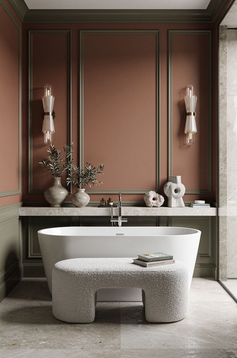Paint the walls like a back-room lounge (1920s style decor)