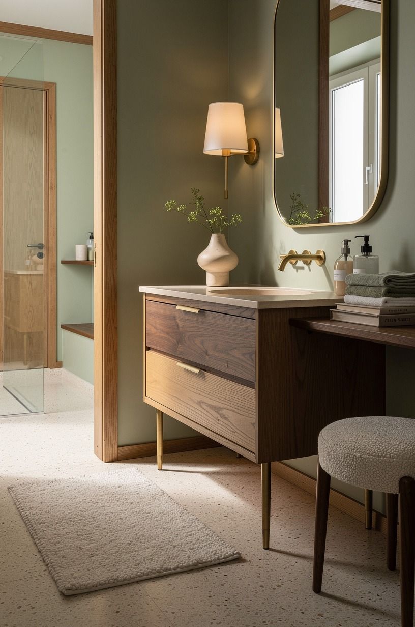 Create the Two-Wood Rule with oak and walnut