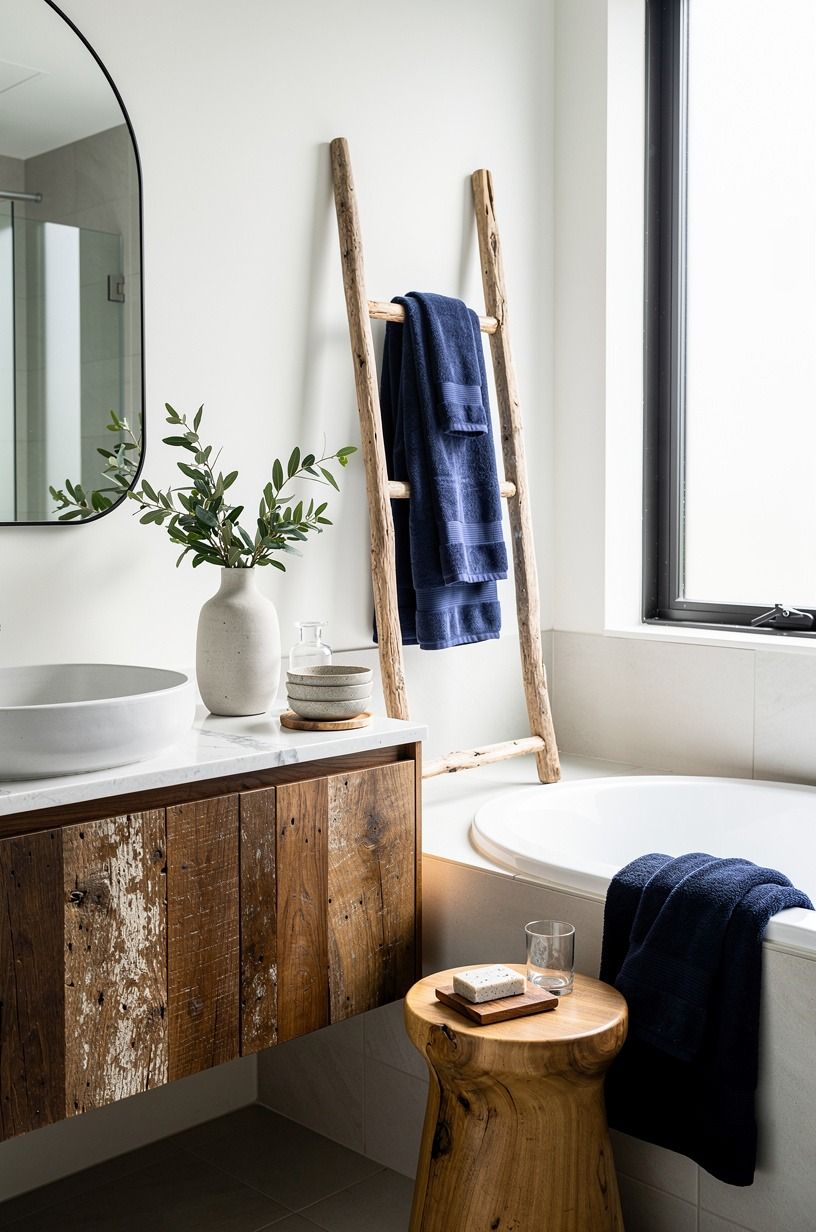 Finish with towels that have some weight