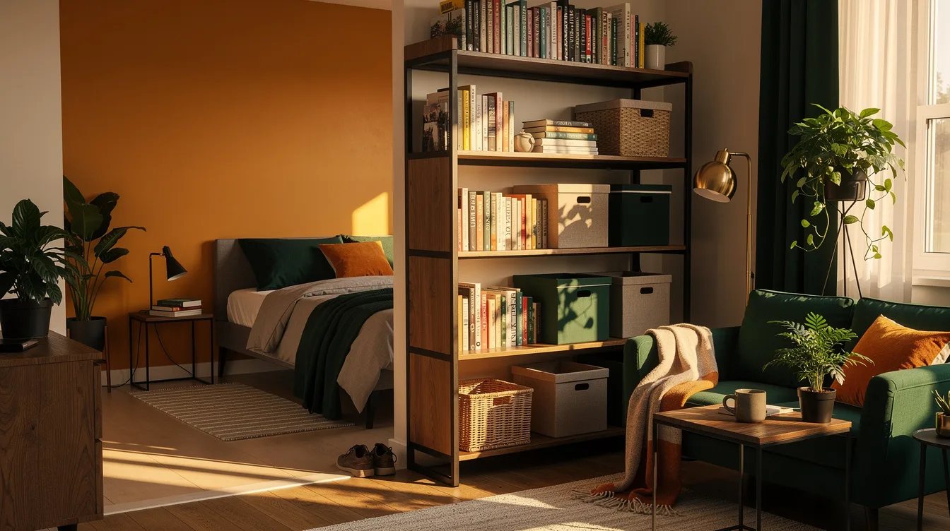 This Wayfair Cabinet Trick Creates Two Useful Rooms Without a Wall