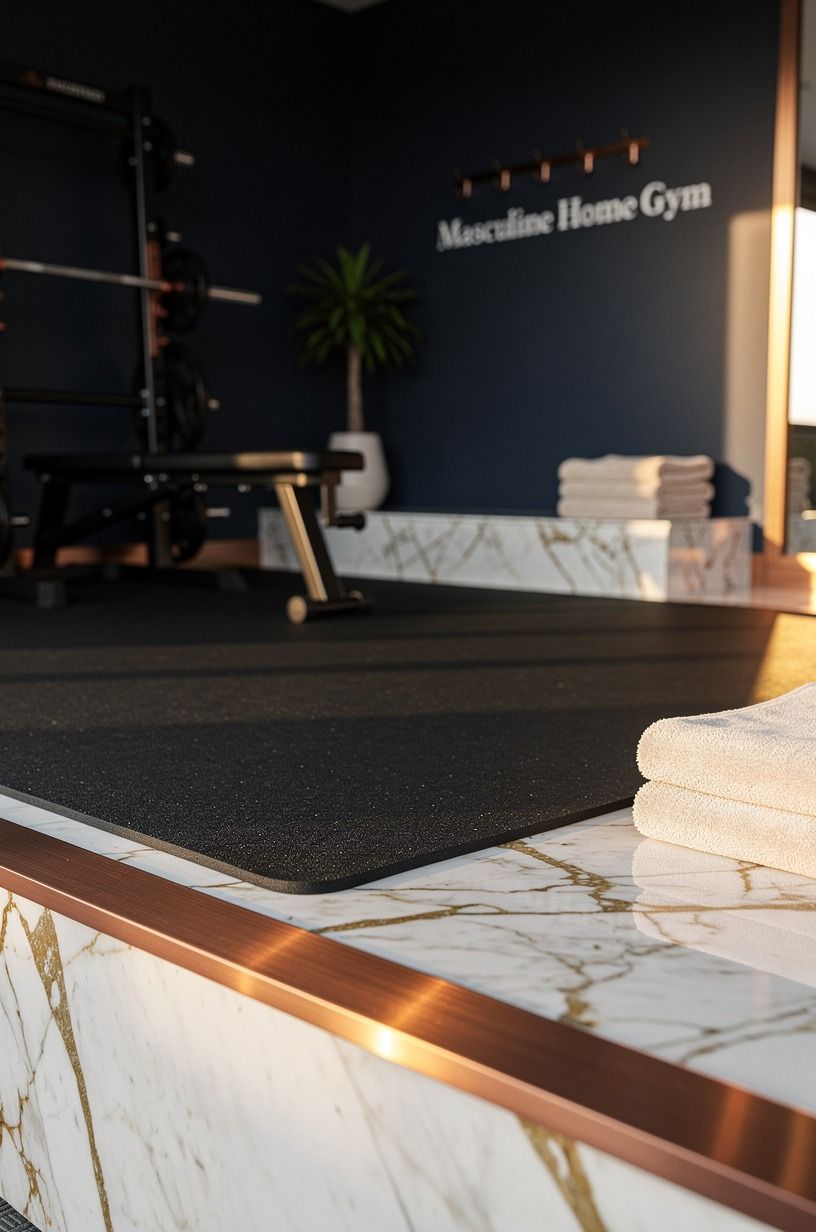 12 Masculine Home Gym Ideas to Turn Any Room Into a Man Cave Without Renovating