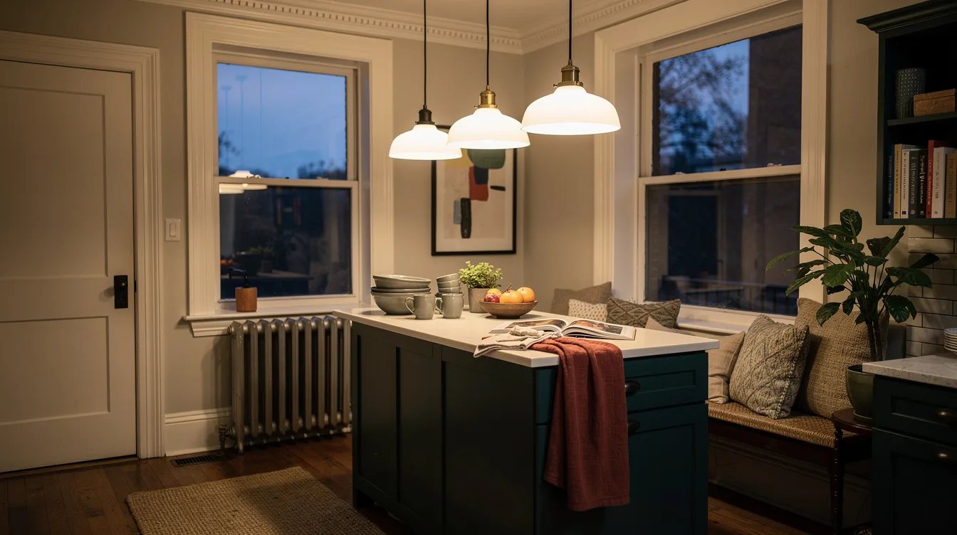 Use Schoolhouse Shades for a Familiar Finish