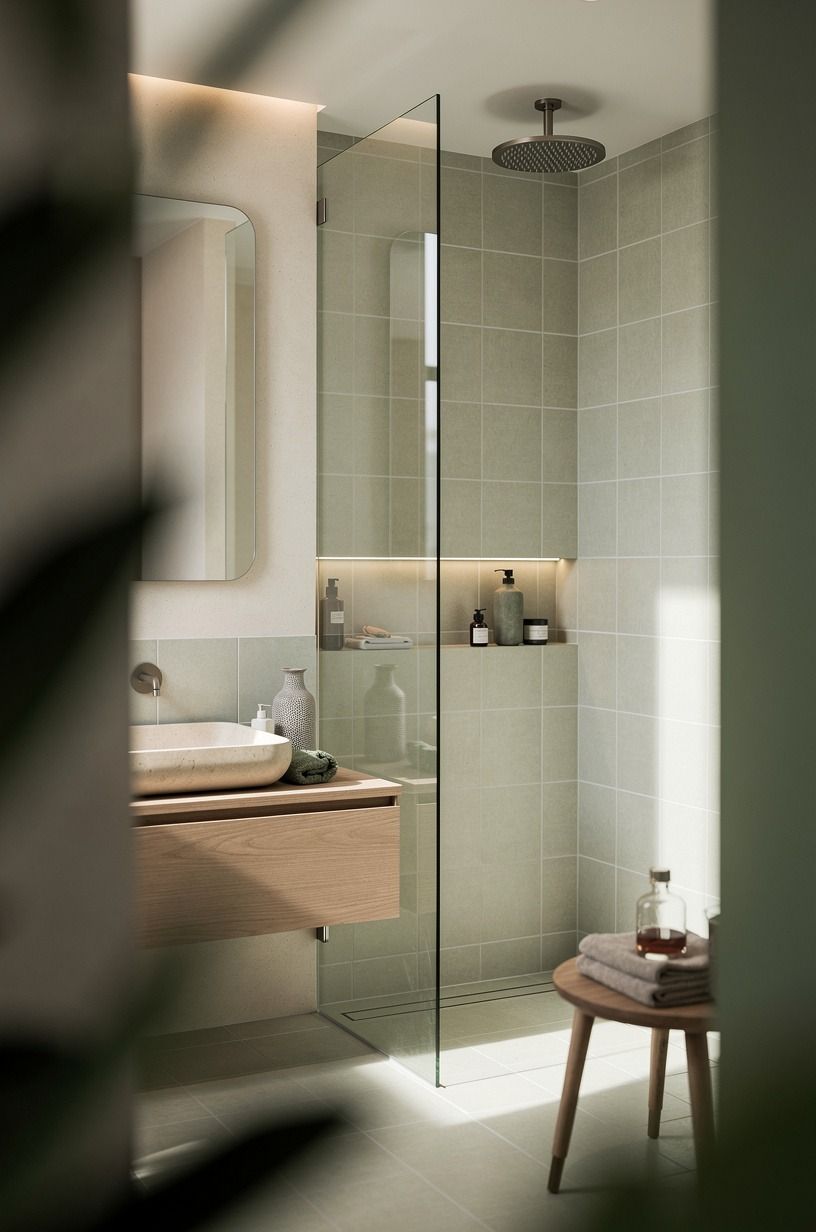 How Much Light Does a Small Shower Need?