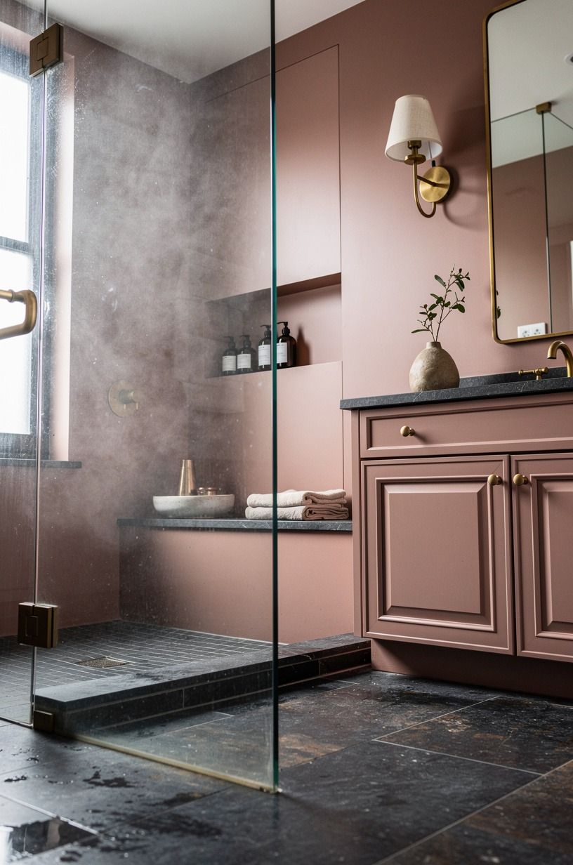The Glass-Edge Rule Makes the Shower Disappear
