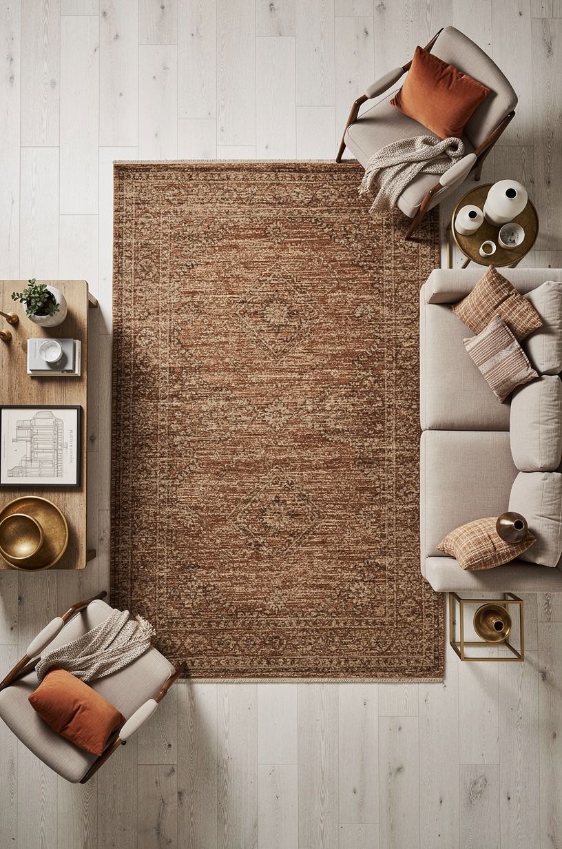Why does the room need a real rug?
