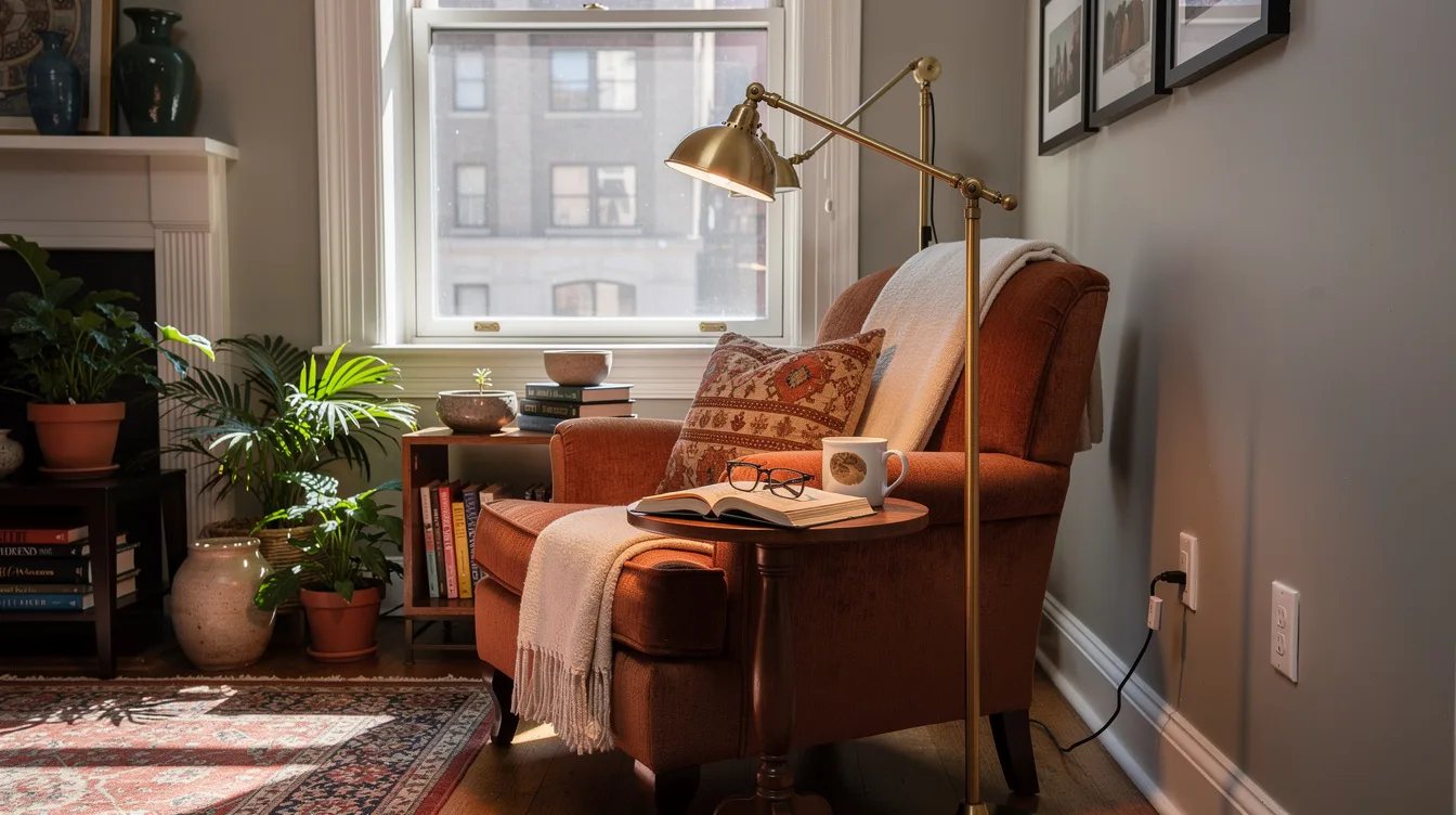 Set Reading Lamps at a Useful Height