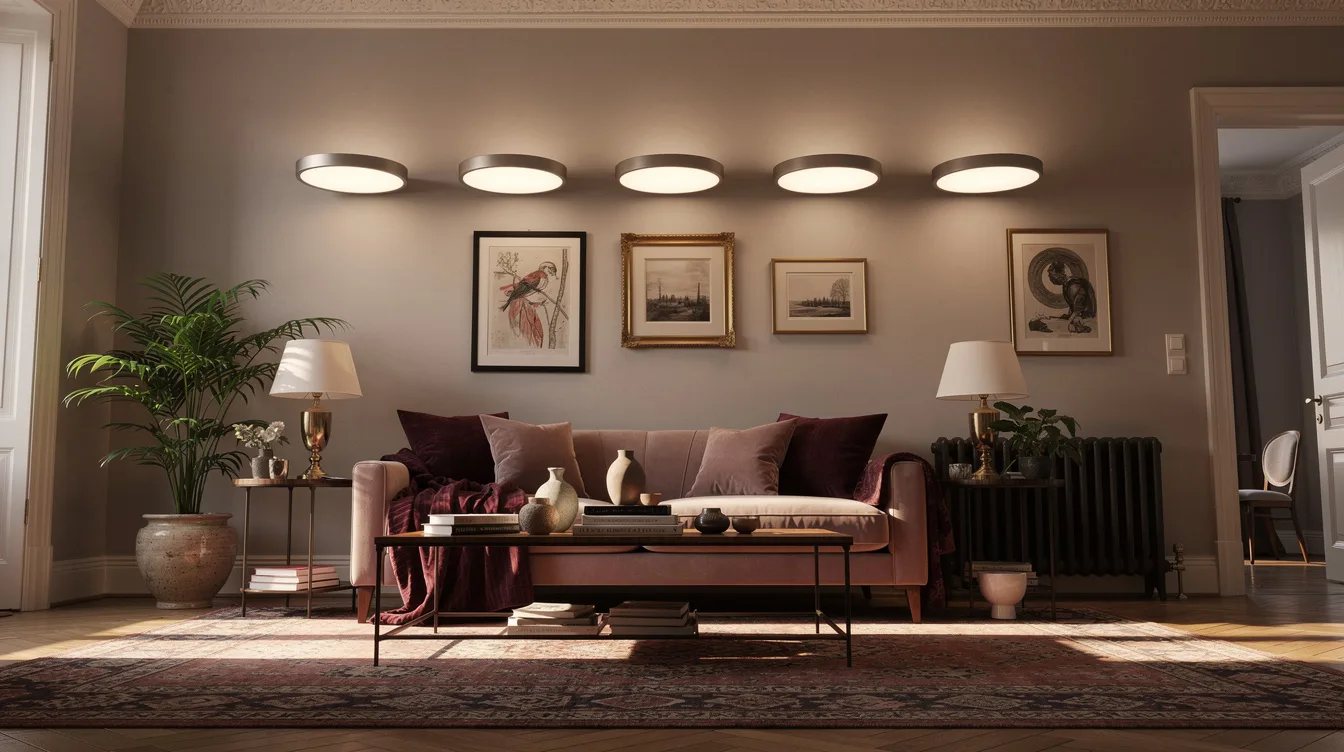 Choose Shallow Fixtures for Low Ceilings