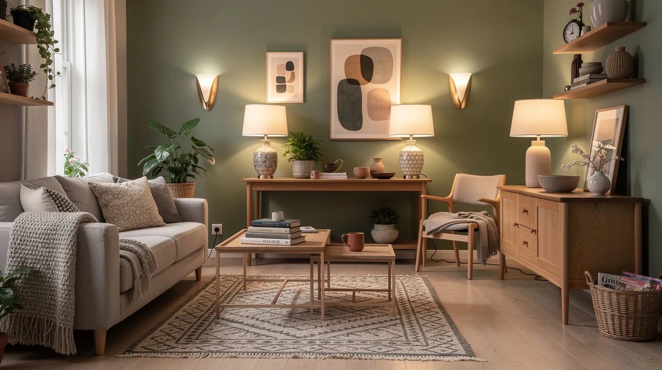 Keep Decorative Lamps at Eye Level
