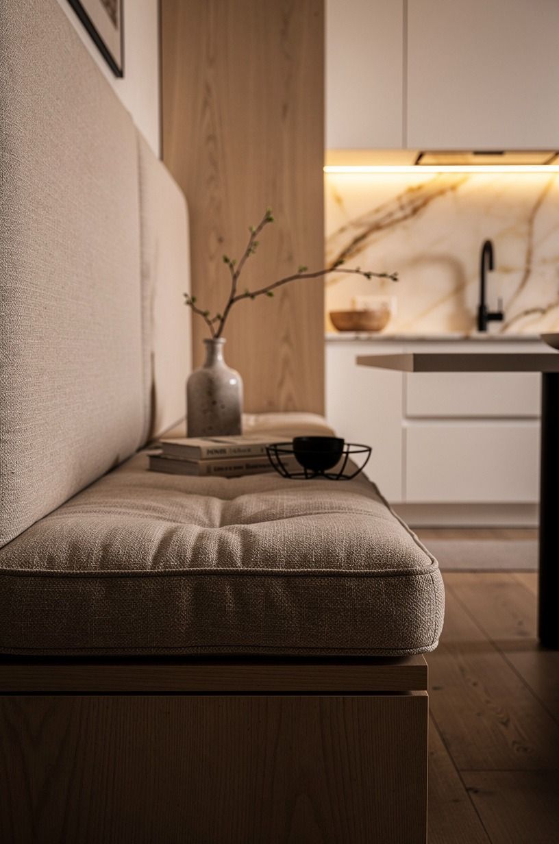 Use a Bench Cushion With Real Weight