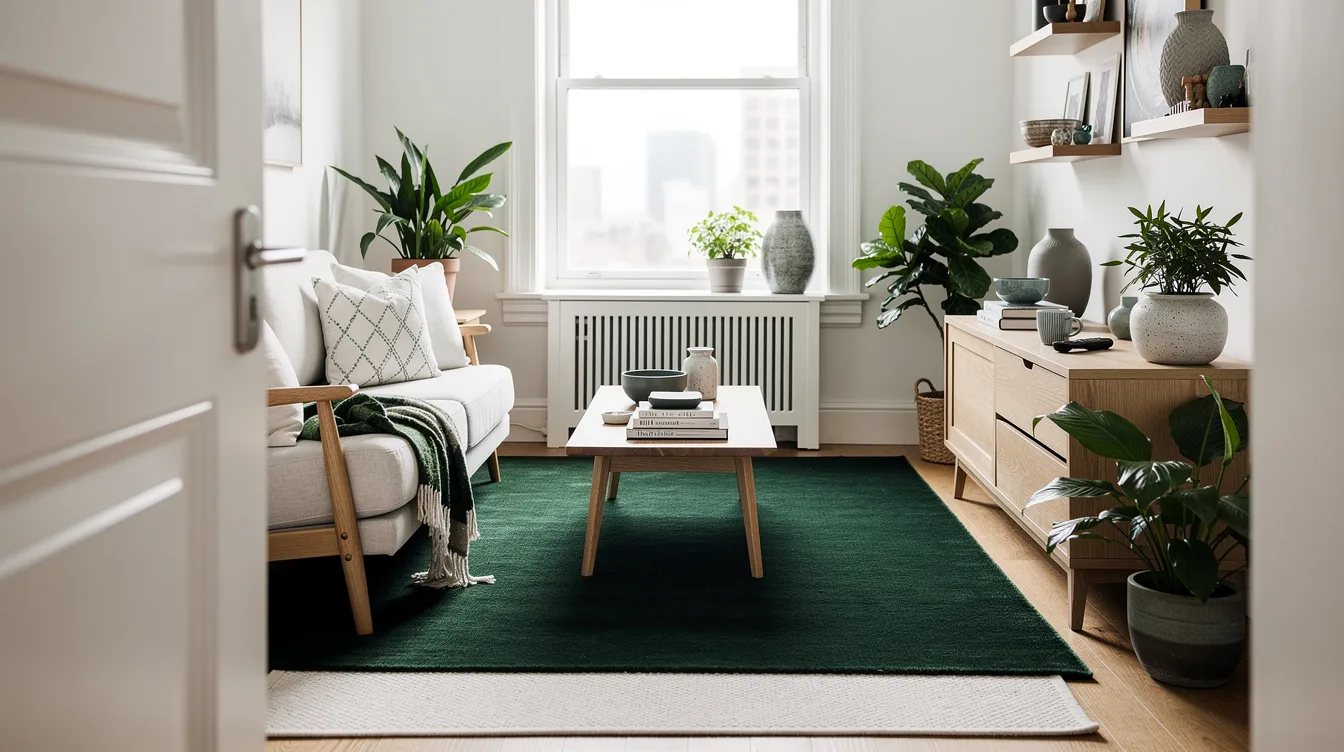 Size the Rug for the Furniture