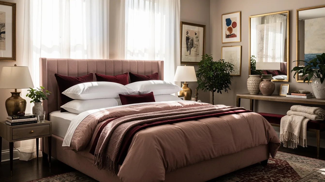 Stack Sleeping Pillows Before Decorative Ones
